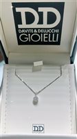 Necklace Davite & Delucchi Woman CLASSIC LINE in White Gold CLN012141 - CLN012141